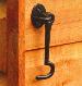 SUMMERHOUSES - Black antique ironmongery