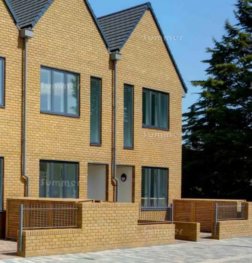 Summer bin stores at a prestige new housing development Summer bin stores at a prestige new housing development