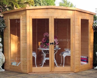 Corner Summerhouse 105 - Shiplap, FSC® Certified