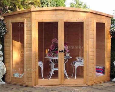 Corner Summerhouse 105 - Shiplap, FSC® Certified Corner Summerhouse 105 - Shiplap, FSC® Certified