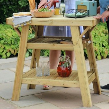 BBQ Side Table 864 - Pressure Treated, PEFC Certified BBQ Side Table 864 - Pressure Treated, PEFC Certified