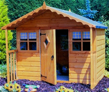 Childrens Playhouse 82 - Shiplap, FSC® Certified Childrens Playhouse 82 - Shiplap, FSC® Certified