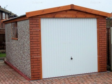 Spar Apex Concrete Garage 270 - Brick Posts