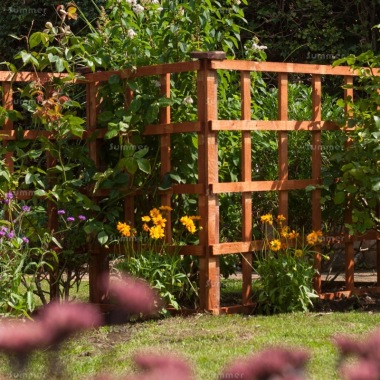 Fence Panel 210 - Square Trellis Pattern, FSC® Certified