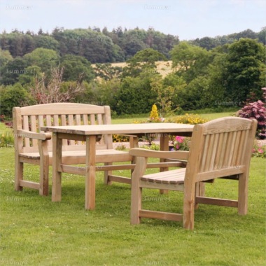 Pressure Treated 4 Seater Dining Set 876 - Benches, PEFC Certified Pressure Treated 4 Seater Dining Set 876 - Benches, PEFC Certified