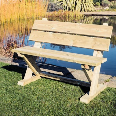 2 Seater Bench 703 - Pressure Treated