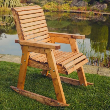 Rocking Chair 733 - Brown Finish Rocking Chair 733 - Brown Finish