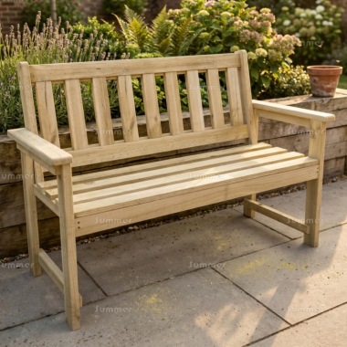2 Seater Bench 102 - Traditional Design, Pressure Treated 2 Seater Bench 102 - Traditional Design, Pressure Treated
