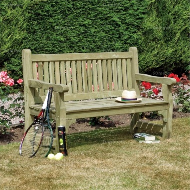 3 Seater Bench 801 - Traditional Design, Pressure Treated, PEFC Certified 3 Seater Bench 801 - Traditional Design, Pressure Treated, PEFC Certified