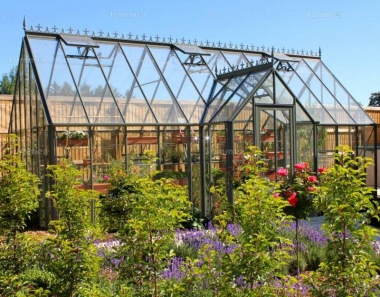 Large Aluminium Orangery 740 - Valley Roof, Box Section Large Aluminium Orangery 740 - Valley Roof, Box Section
