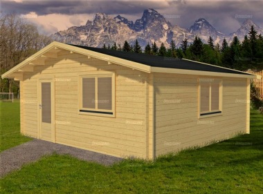 Apex Single Door Log Cabin 578 - Double Glazed Apex Single Door Log Cabin 578 - Double Glazed