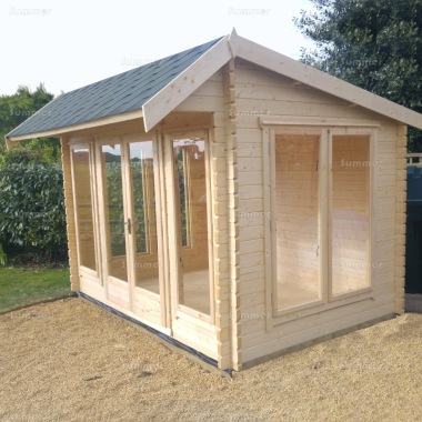 Side Door Apex Log Cabin 234 - Large Panes, FSC® Certified Side Door Apex Log Cabin 234 - Large Panes, FSC® Certified