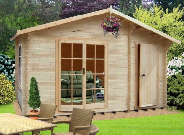 Two Room Log Cabin 238 - Apex, FSC® Certified Two Room Log Cabin 238 - Apex, FSC® Certified