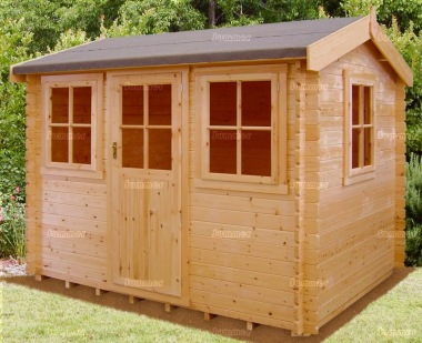Side Door Apex Log Cabin 246 - Georgian, Single Door, FSC® Certified Side Door Apex Log Cabin 246 - Georgian, Single Door, FSC® Certified