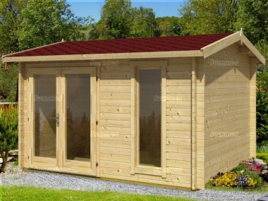 Side Door Apex 40mm Log Cabin 548 - Large Panes, FSC® Certified Side Door Apex 40mm Log Cabin 548 - Large Panes, FSC® Certified
