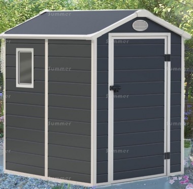 Steel Framed Plastic Shed 652 - Honeycomb Polypropylene Panels Steel Framed Plastic Shed 652 - Honeycomb Polypropylene Panels