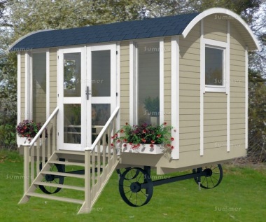 Shepherd Hut 977 - Steps, Double Glazed, Window Boxes Shepherd Hut 977 - Steps, Double Glazed, Window Boxes