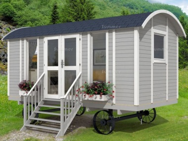 Shepherd Hut 978 - Steps, Double Glazed, Window Boxes Shepherd Hut 978 - Steps, Double Glazed, Window Boxes