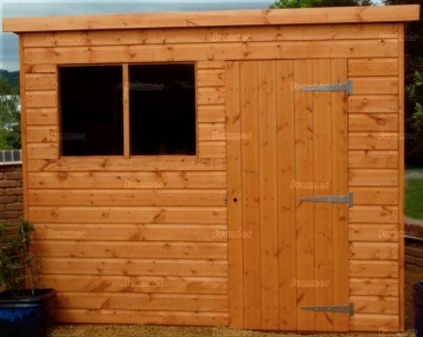 Pent Shed 051 - Shiplap, T and G Floor and Roof Pent Shed 051 - Shiplap, T and G Floor and Roof