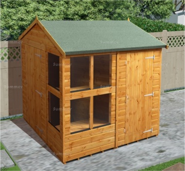 Apex Potting Shed 821 - Fast Delivery, Two Rooms Apex Potting Shed 821 - Fast Delivery, Two Rooms