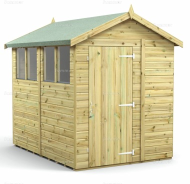 Pressure Treated Apex Shed 940 - Fast Delivery, Many Possible Designs Pressure Treated Apex Shed 940 - Fast Delivery, Many Possible Designs