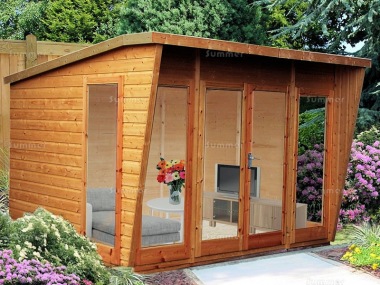 Pent Summerhouse 084 - Shiplap, FSC® Certified Pent Summerhouse 084 - Shiplap, FSC® Certified