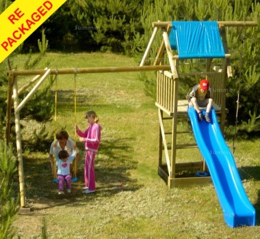 Repackaged Tower Play Centre 202 - With Slide and Swing Repackaged Tower Play Centre 202 - With Slide and Swing
